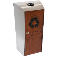 Hilton Evolution-40™ Recycling Bin